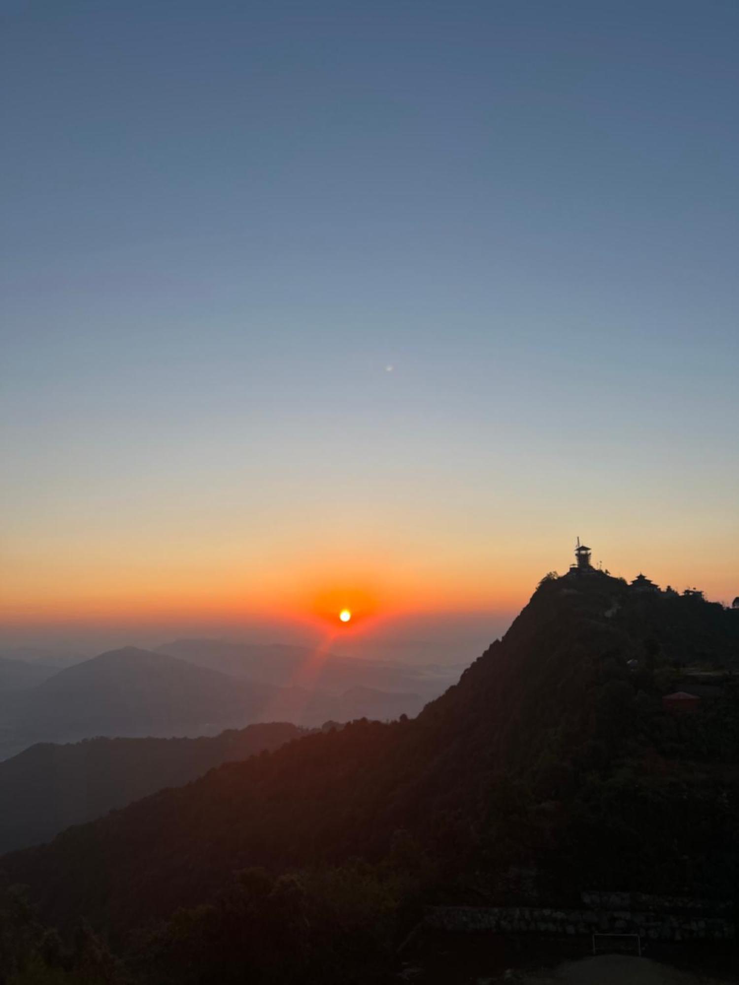 פוקהרה Hotel Annapurna View Sarangkot מראה חיצוני תמונה