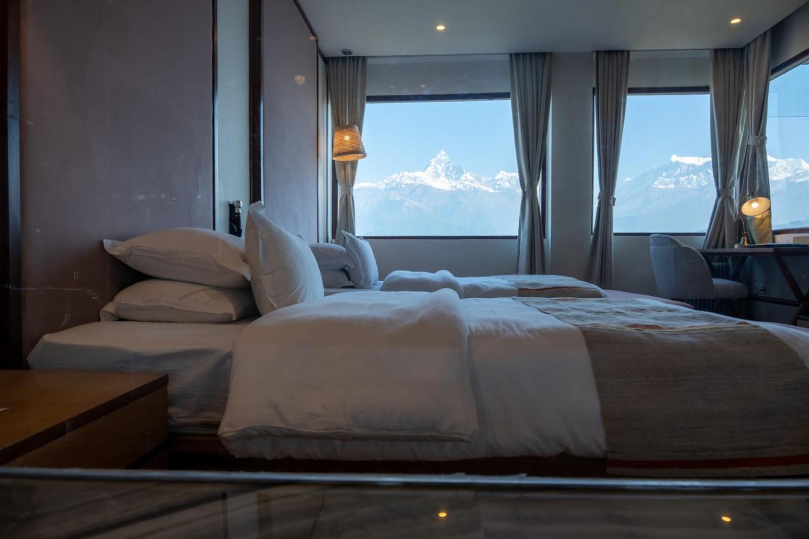 פוקהרה Hotel Annapurna View Sarangkot מראה חיצוני תמונה