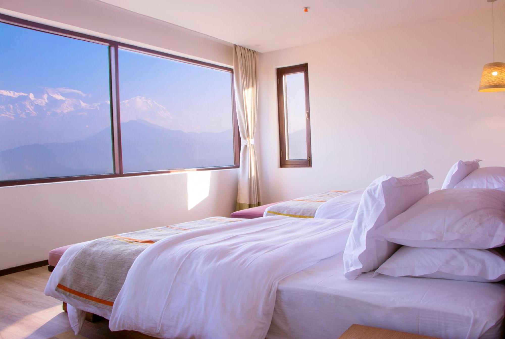 פוקהרה Hotel Annapurna View Sarangkot מראה חיצוני תמונה