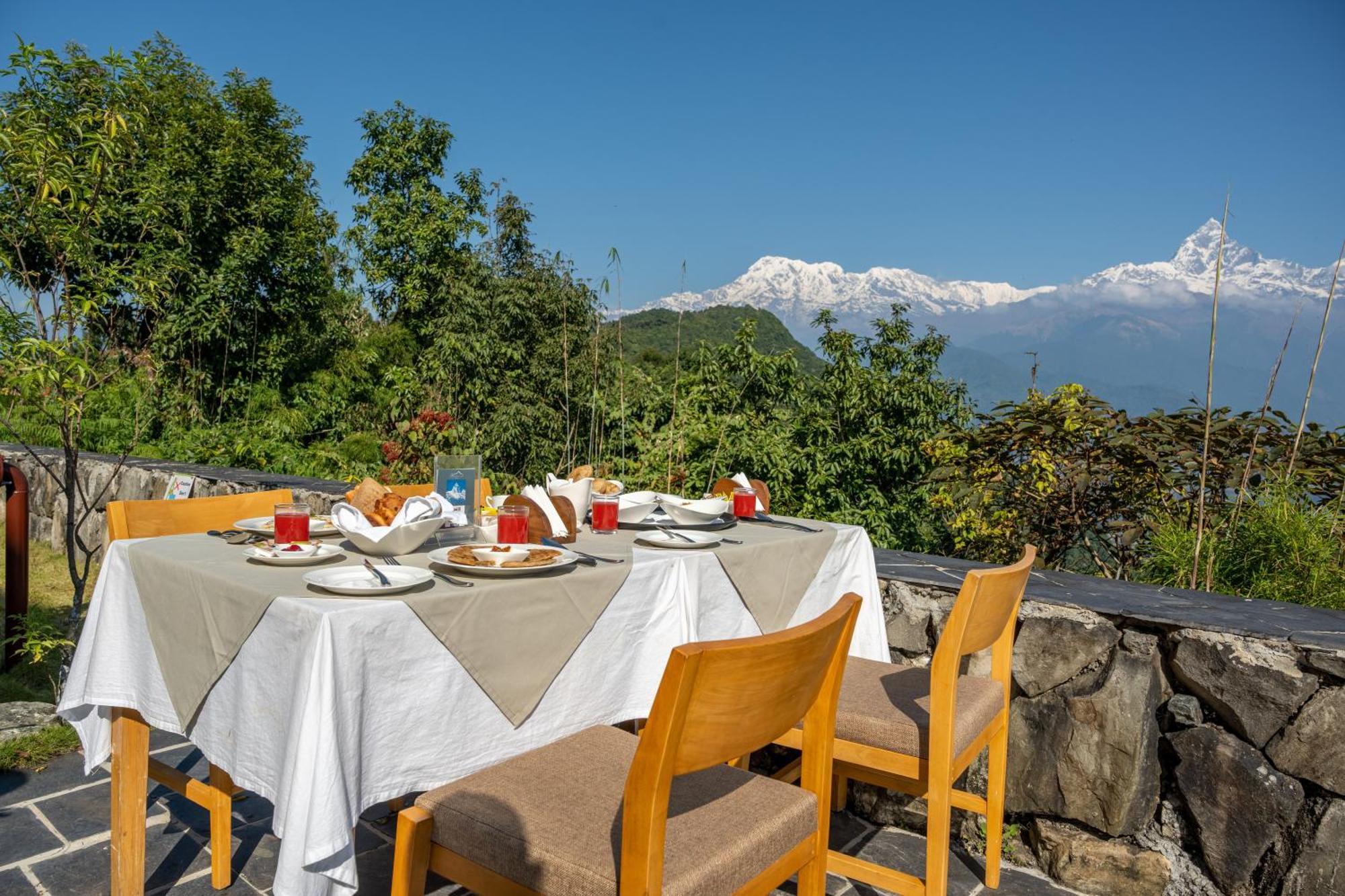 פוקהרה Hotel Annapurna View Sarangkot מראה חיצוני תמונה
