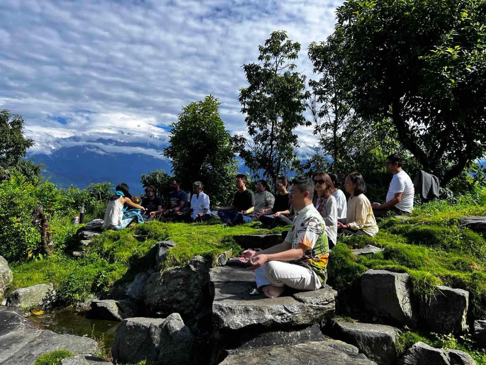 פוקהרה Hotel Annapurna View Sarangkot מראה חיצוני תמונה