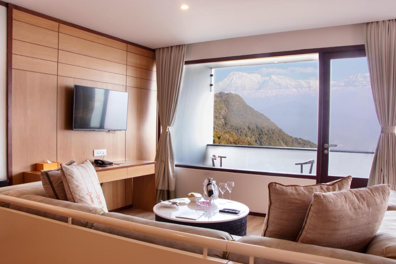 פוקהרה Hotel Annapurna View Sarangkot מראה חיצוני תמונה